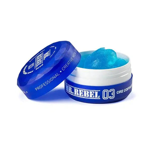 Mr. Rebel Wax 03 Blue - Haarwax 150ml