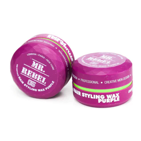 Mr.Rebel Styling Wax  05 Paars -  Haarwax 150 Ml