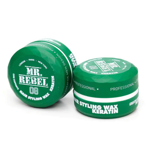 Mr.Rebel Styling Wax 08  Keratin  - Haarwax 150ml