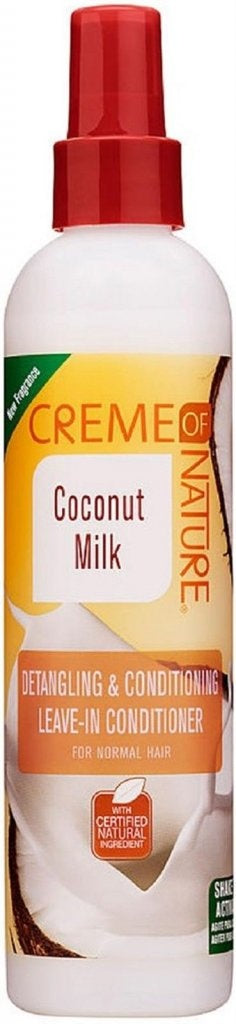 Creme Of Nature Coconut Milk Detangling & Conditioning Leave- In Conditioner 250 Ml