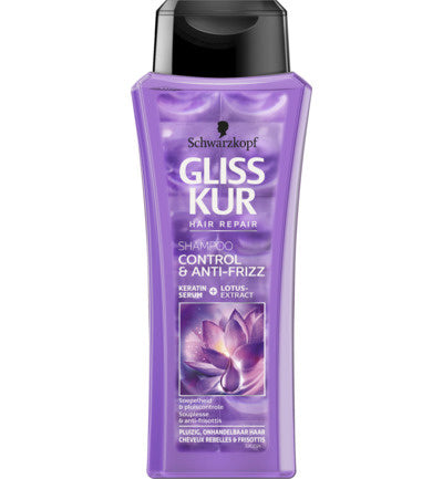 Gliss Kur Schwarzkopf Shampoo- Control & Anti-Frizz 250ml