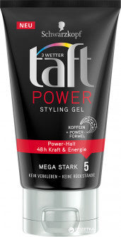 Schwarzkopf Taft Power Stylig Gel - Mega Sterk 5 150 Ml