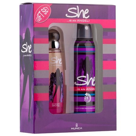 She Is An Angel Cadeauverpakking Edt Spray 50 Ml & Deo 150 Ml - 1 Stuks