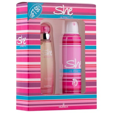 She Is Pretty Cadeauverpakking Edt Spray 50 Ml & Deo 150 Ml - 1 Stuks