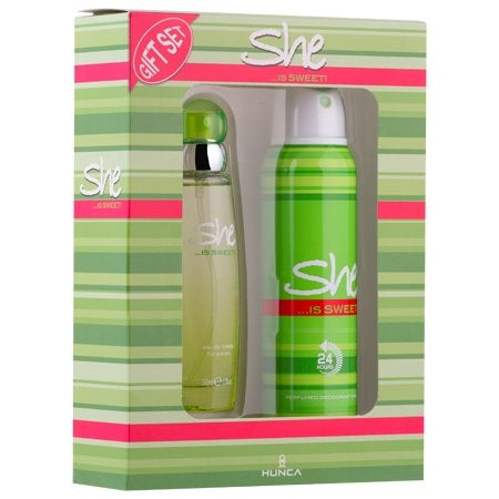 She Is Sweet Cadeauverpakking Edt Spray 50 Ml & Deo 150 Ml - 1 Stuks