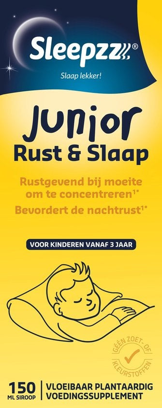 Sleepzz Junior Rust & Slaap - Slaapsiroop 150ml