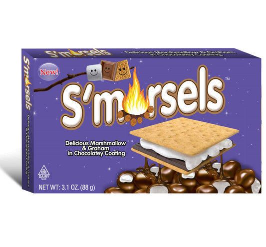 S'moresels - Marshmallow & Graham Bites 88g