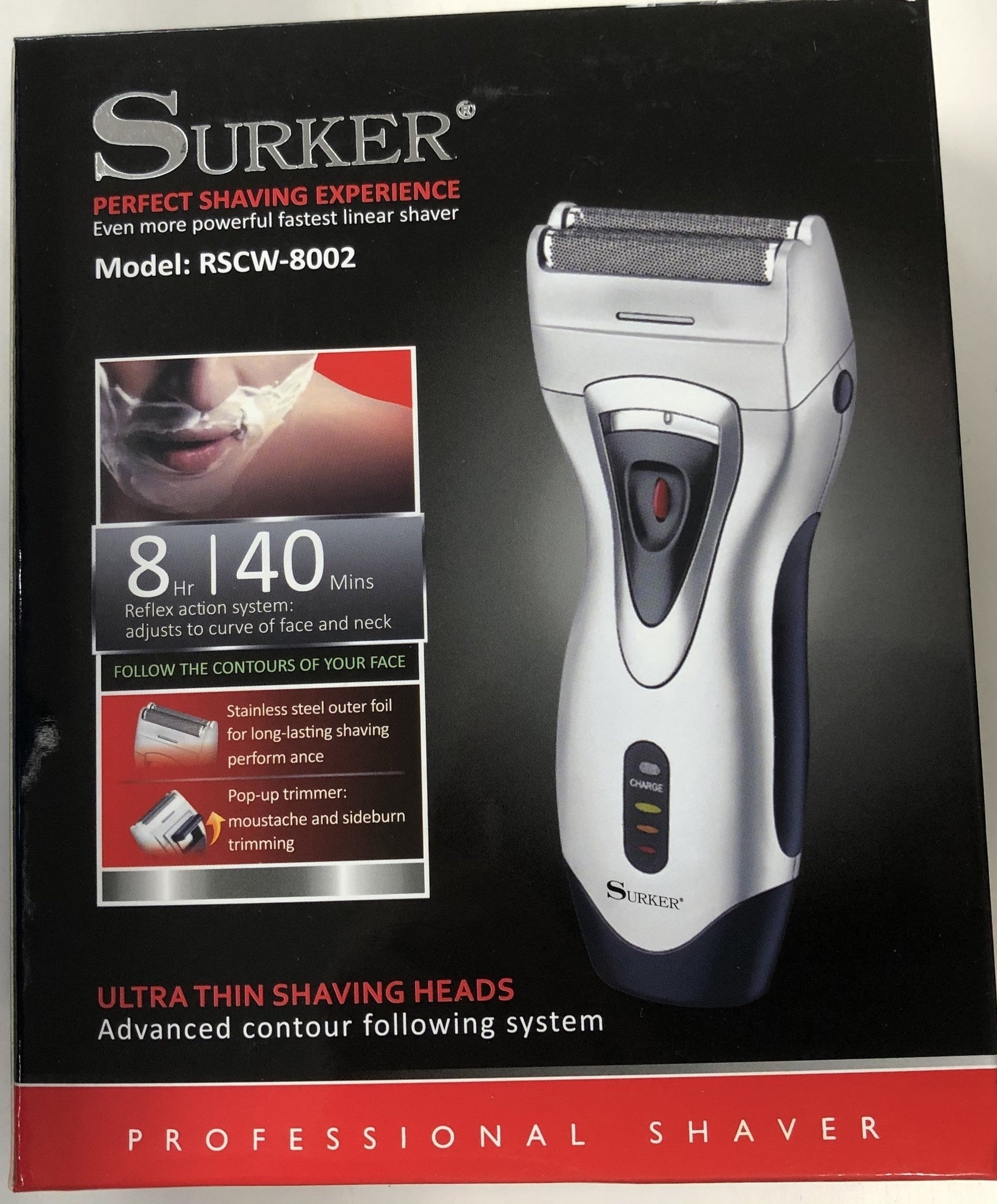 Surker Shaving Experience Model Rscw-8002