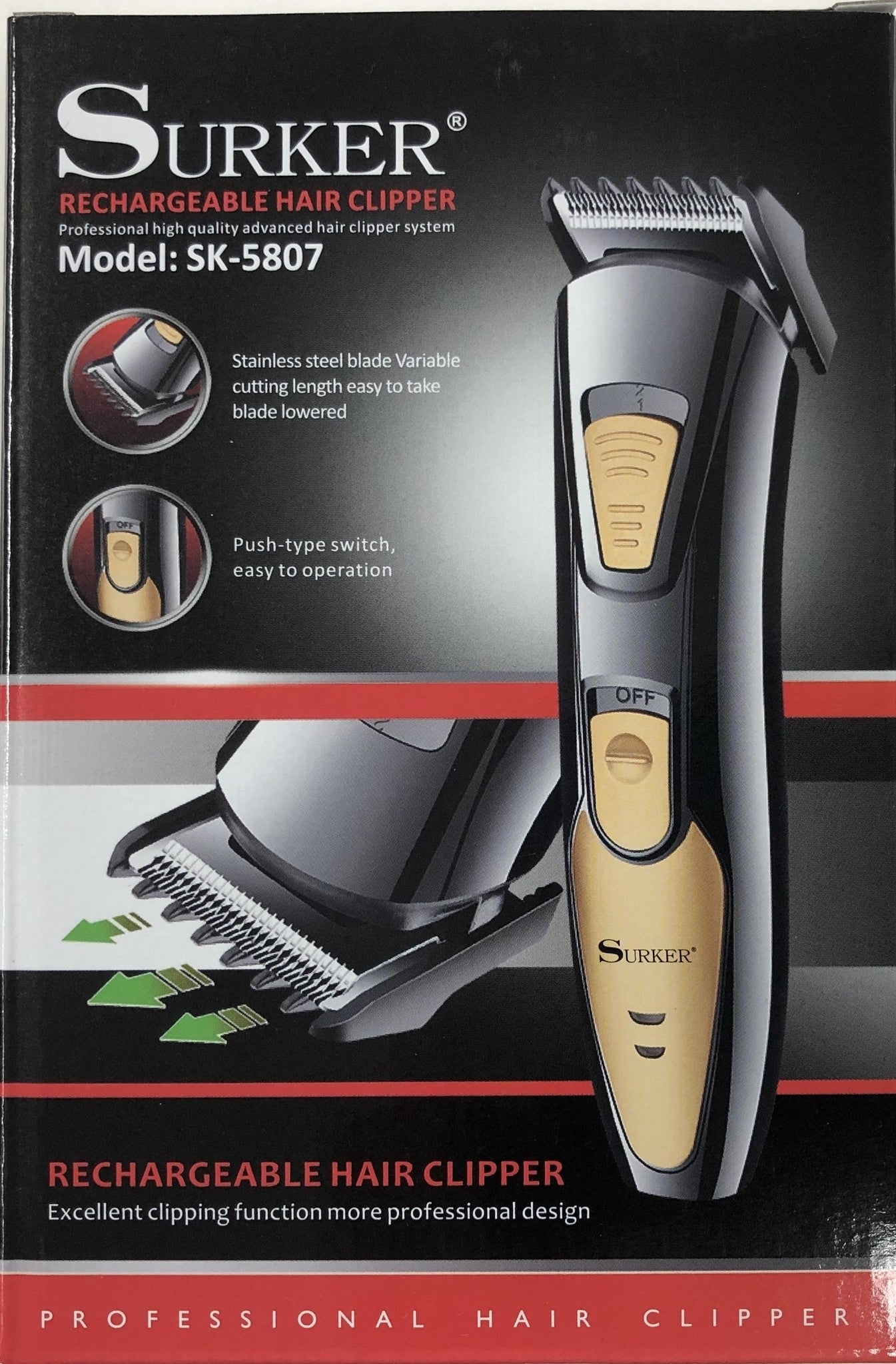 Surker Haar Trimmer Model Sk-5807