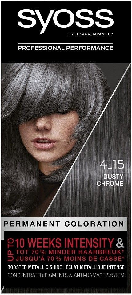 Syoss Haarverf - Dusty Chrome 4-15