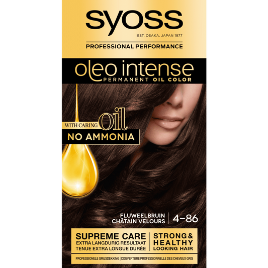 Syoss Oleo Intense  Haarverf Fluweelbruin 4-86