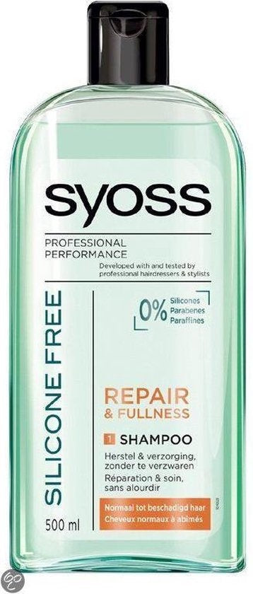 Syoss Repair & Fullness Silicone Free - Shampoo 500ml