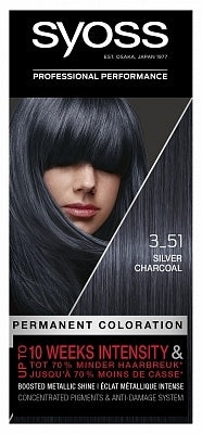 Syoss Haarverf -  Silver Charcoal 3-51