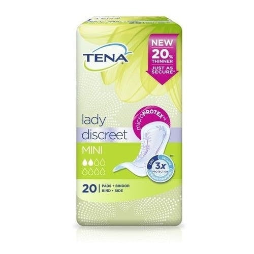 Tena Lady Discreet Inlegkruisjes - Mini 20 Stuks