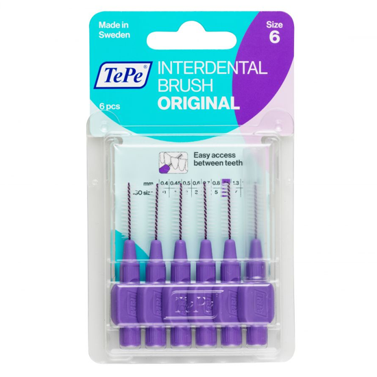 Tepe Interdental Brush Original 6 Stuks Nr 6