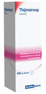 Healthy Thijm Siroop Suikervrij - 150 Ml