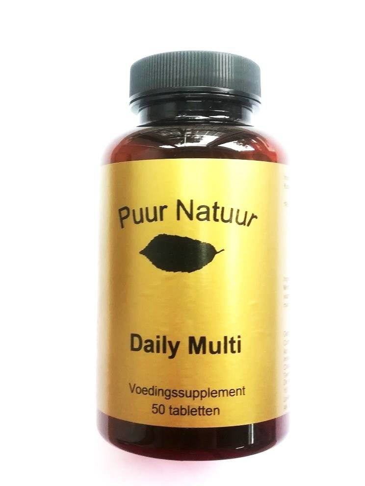 Puur Natuur Daily Multi - 50 Tabletten