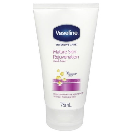 Vaseline Hand Cream 75ml Tube Mature Skin