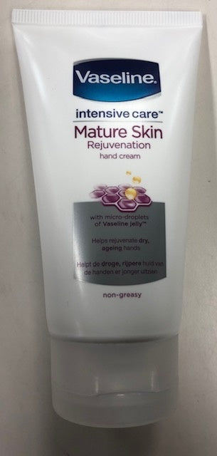 Vaseline Hand Cream 75ml Tube Mature Skin