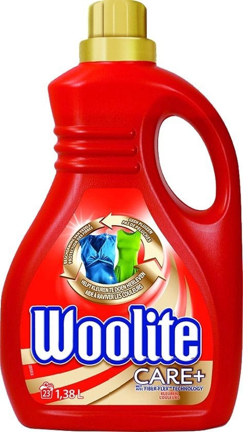 Woolite Care+ -  Wasmiddel Kleuren 23 Scoop / 1,38l 