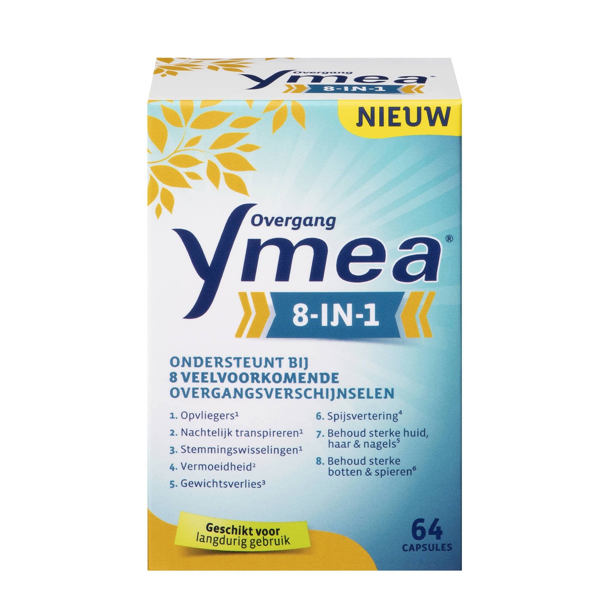 Ymea 8 In 1 - Overganstabletten 64 Capsules