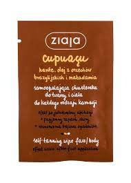 Ziaja Cupuacu - Self Tanning Wipes