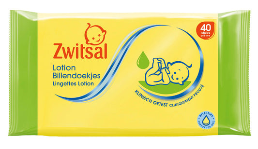 Zwitsal Billendoekjes Lotion 40 Stuks