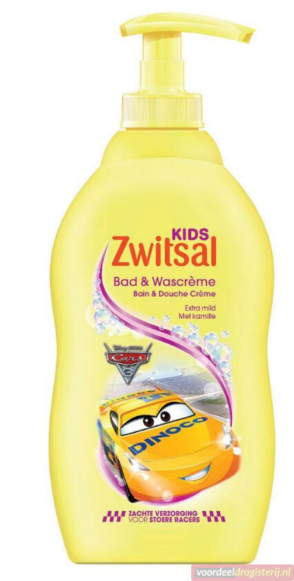 Zwitsal Bad & Douchecreme -  Cars 400 Ml