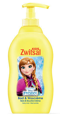 Zwitsal Kids Bad & Wascreme - Frozen 400 Ml