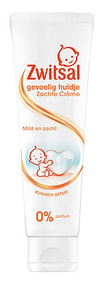 Zwitsal Creme Gevoelige Huid 0% Parfum 100 Ml